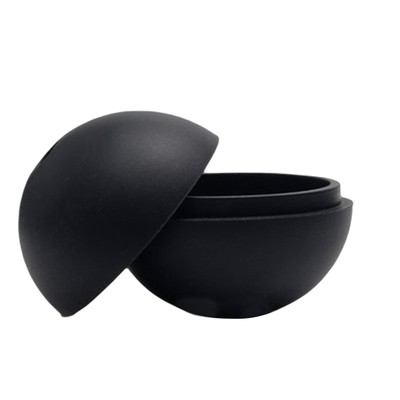 Round Ice Cube Silicone Ice Hockey Mold With Cover Ice Ball Maker With Cover