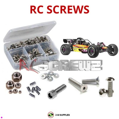 RCScrewZ Stainless Screw Kit hpi028 for HPI 1/5 Baja 5B Buggy RTR (10600) | UPG