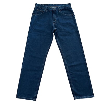 Wrangler Men's Five Star Premium Denim Relaxed Fit Straight Leg High Rise Jeans
