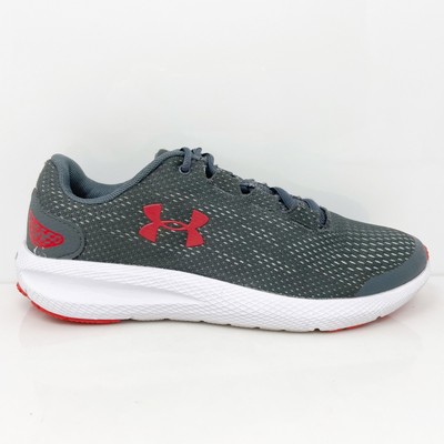 

Under Armour Boys Charged Pursuit 2 3022860-102 Серые кроссовки для бега 7 лет, Серый, Charged Pursuit 2
