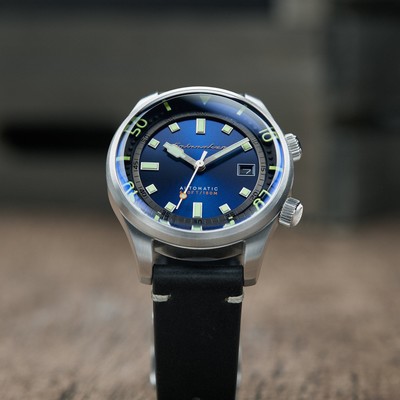 SPINNAKER SPINNAKER BRADNER AUTOMATIC ATLANTIC BLUE WATCH - BRAND