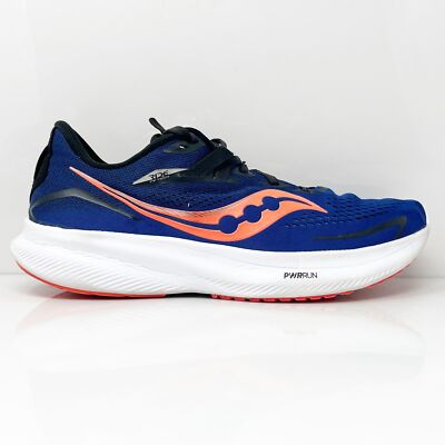 

Мужские кроссовки Saucony Ride 15 S20729-16 синие кроссовки размер 11,5, Синий, Ride 15
