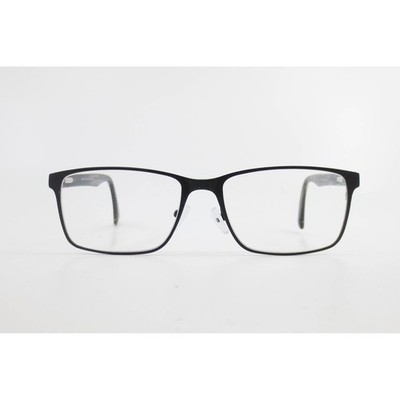Robert Mitchel XL RMXL 6002 BK Eyeglass Frames Black Grey Rectangle 58-18-150