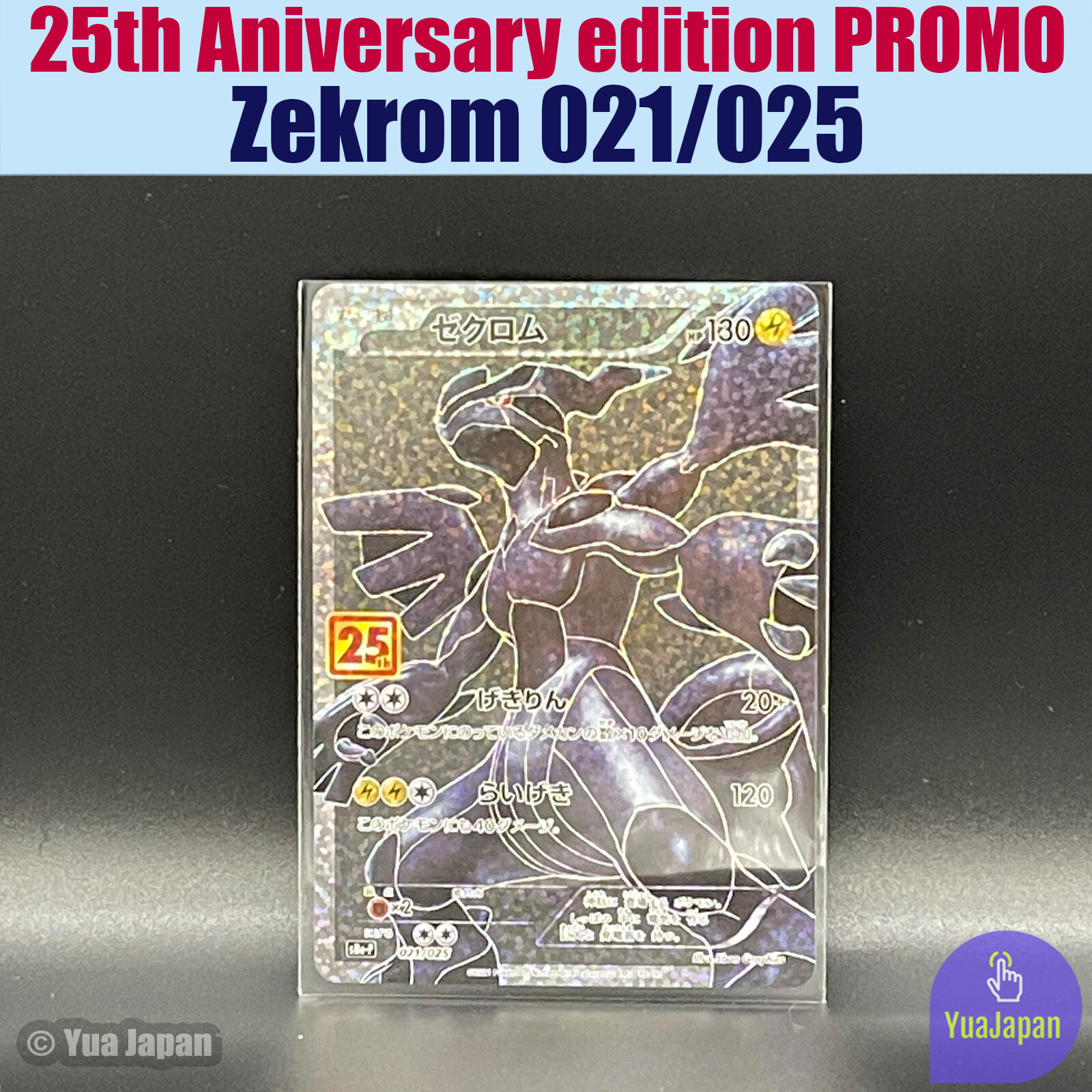 純正販売中 ゼクロム プロモカード 25th S8a-P 021/025 ポケモンカード