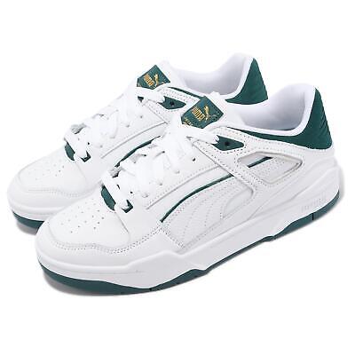 Puma Slipstream White Varsity Green Men Casual Lifestyle Shoes 388549-03