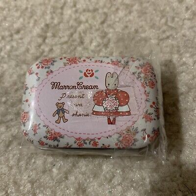 Sanrio Marron Cream Collectible Pink Mini Metal Tin Box 1995 Vintage NEW