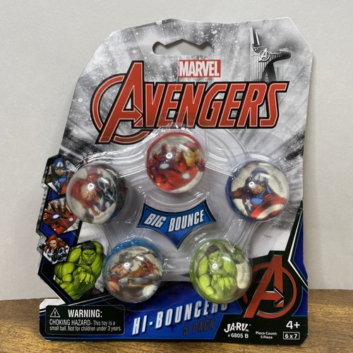 MARVEL アベンジャーズ Marvel Avengers Big-Bounce 5 Pack Hi-Bouncers Iron Man Thor