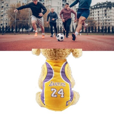 ¸Dog World Cup T Shirt Vivid Cute Mesh Soft Breathable Dog Summer Vest For