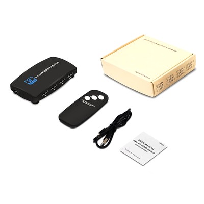 8K 3-Port HDMI 2.1 Switch Adapter Splitter 144Hz 3 in 1 out For Xbox PS5