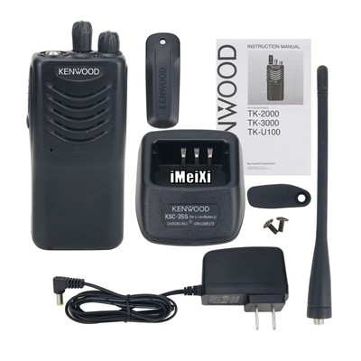TK-U100 KENWOOD 3-5KM UHF Radio Walkie Talkie Handheld 440-480MHz 16CH US Stock