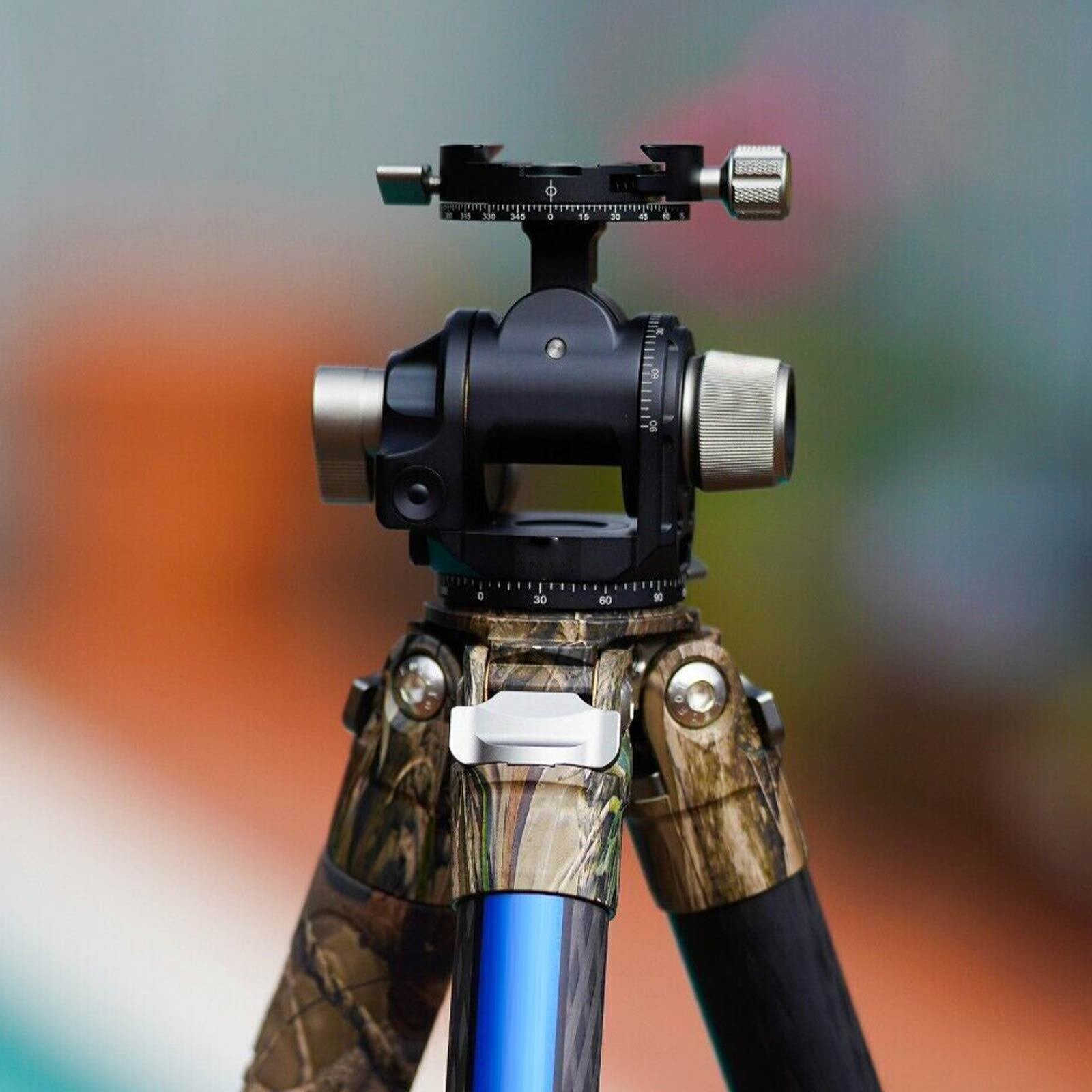 Leofoto G4 Geared Camera Tripod Ball Head w Plate Arca Swiss Compatible Aluminum