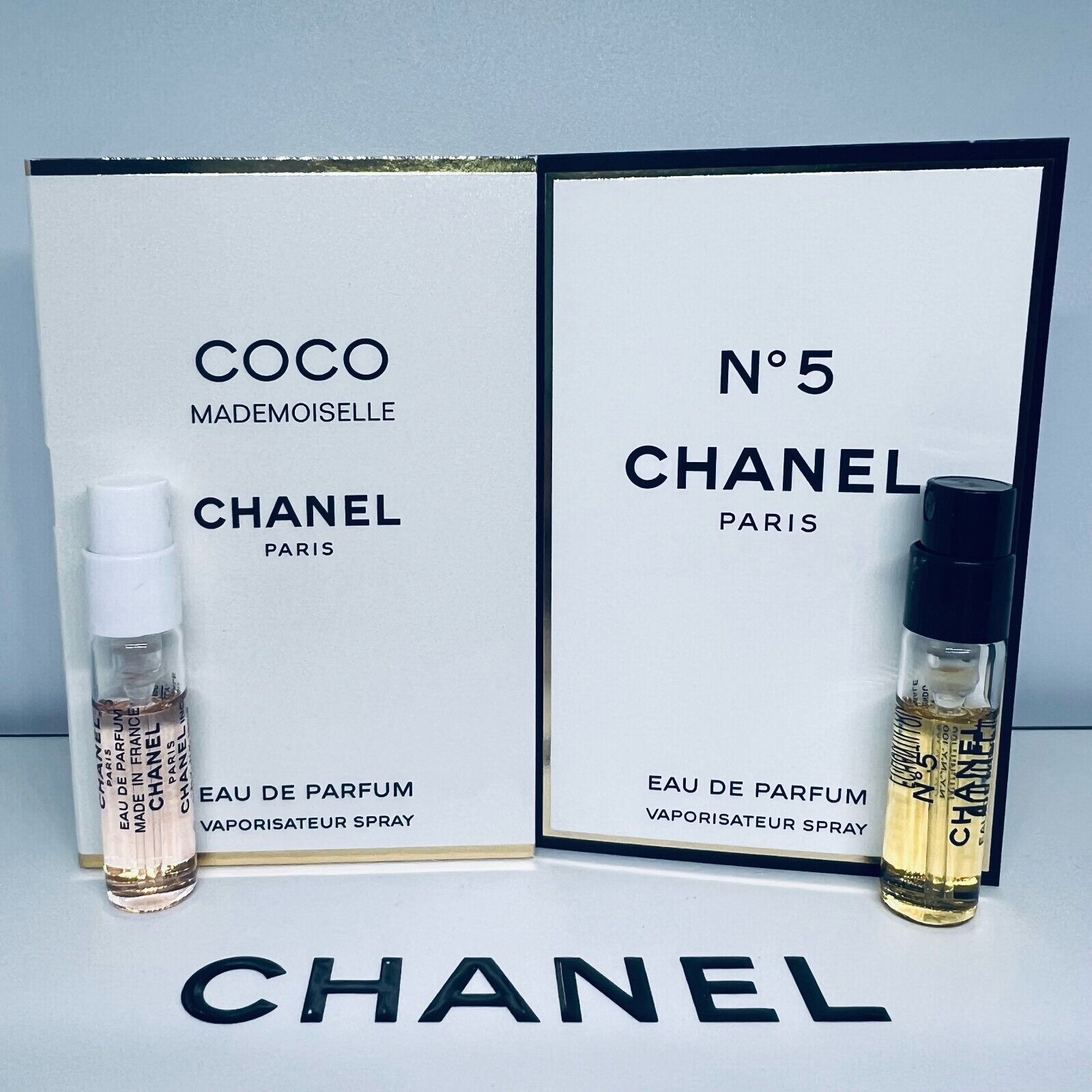 2Pc Chanel N°5 EDP & Coco Mademoiselle EDP Sample Spray Vial 2Pc Chanel N°5 EDP & Coco Mademoiselle EDP Sample Spray Vial