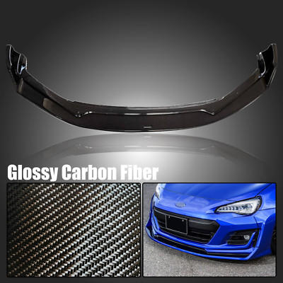 Kspeed Carbon Fiber Bumper Lip Spoiler Splitter For 2017-2021 Subaru BRZ ZC6