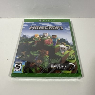 NEW Sealed Minecraft Starter Pack Collection Xbox One Video Game