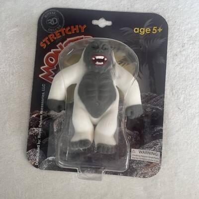 New ABOMINABLE Snowman Stretchy Monster   Figure. Stress Relief Fidget Toy.