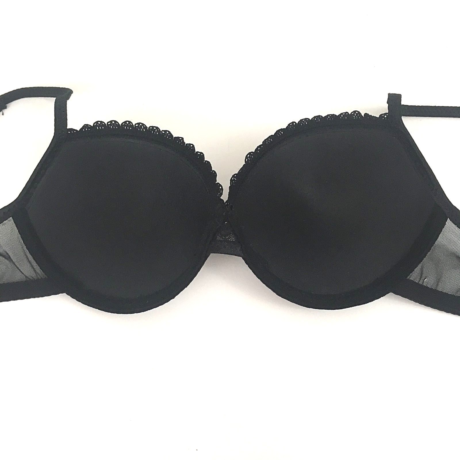 Sweet N Sassy Teen Girls Padded Underwire Bra Black Size 34A L ~ Free Shipping!