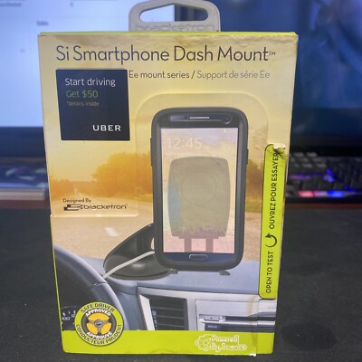 Bracketron SI Universal Smartphone Dash Mount BT1635-2 - Black