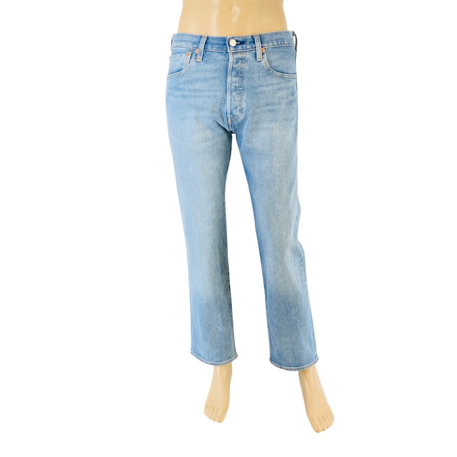 Levi's Premium 501 Men's Blue Stretch Regular Straight Fit