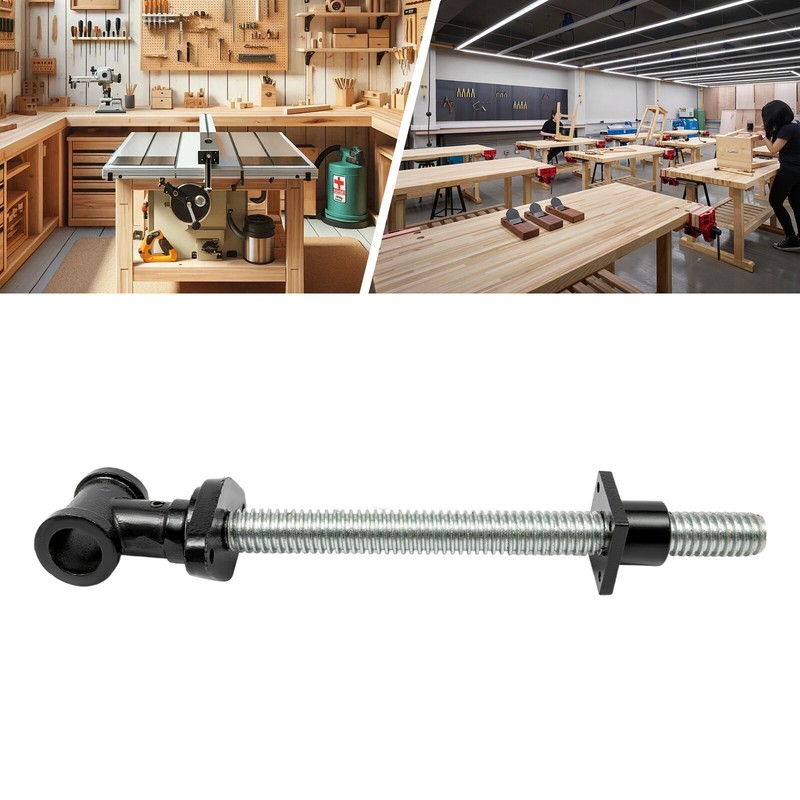 16" Woodworking Bench Screw Leg Vise Wood Holding Tool Workbench