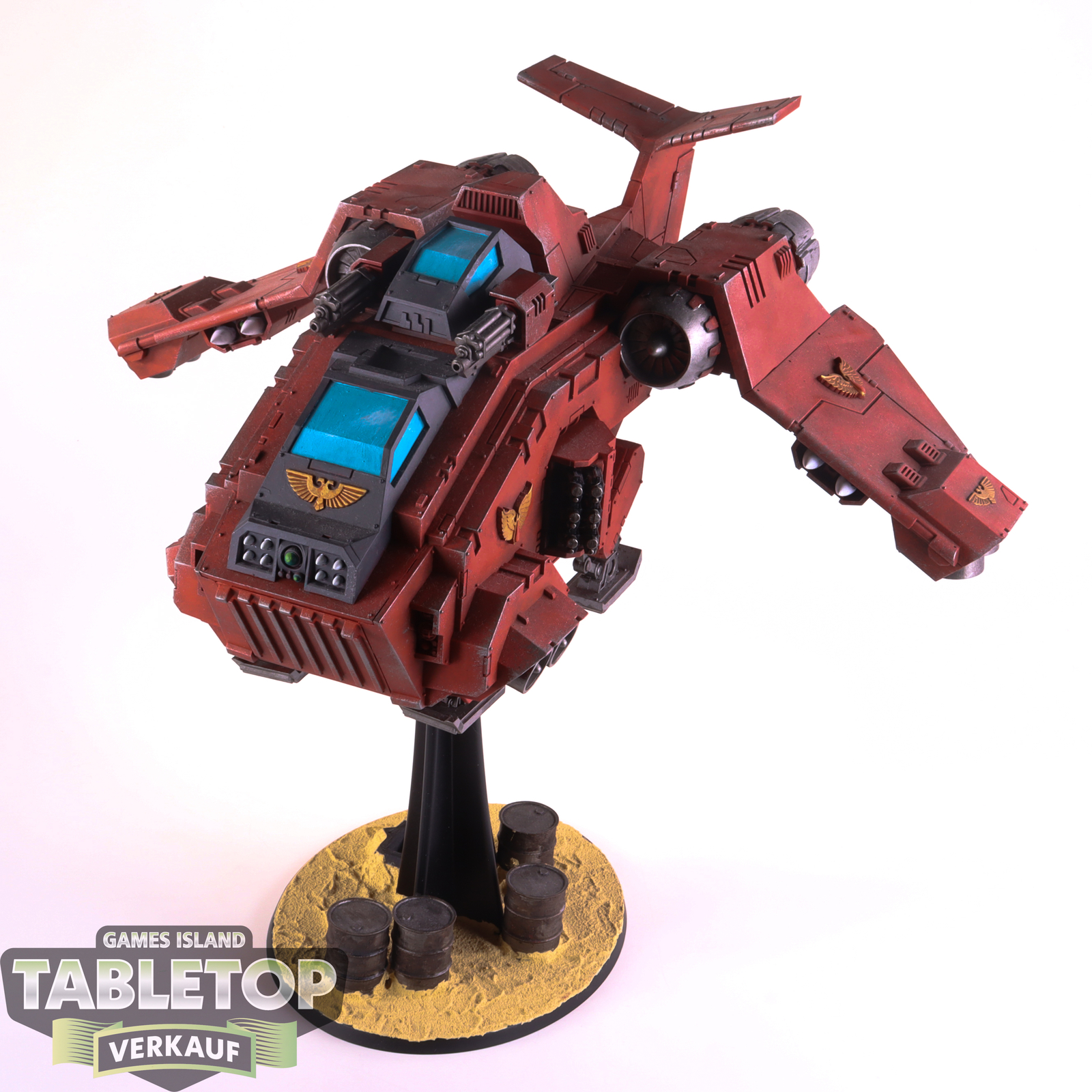 Blood Angels - Stormraven Gunship - gut bemalt