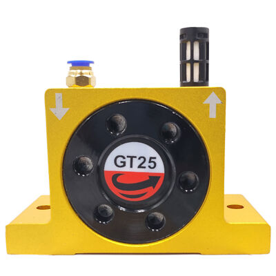 GT25 1/4'' Industrial Type Pneumatic Compressed Air Power Wheel Turbine Vibrator