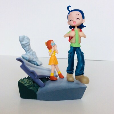 Magical Ojamajo Doremi Dokka~n! Hazuki & Aiko Gashapon Diorama Figure Anime