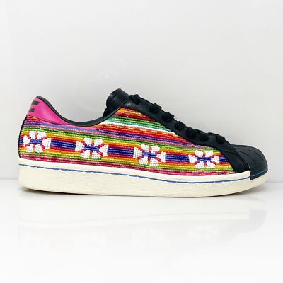 

Adidas Mens Superstar 80s B25965 Многоцветная повседневная обувь Кроссовки Размер 7,5, Multicolor, Superstar 80s