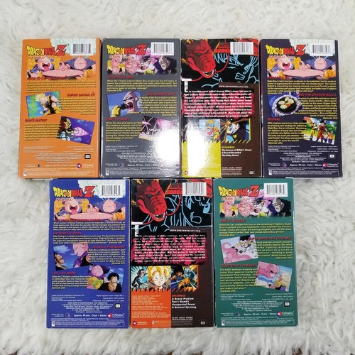 Dragon Ball Z Great Lot of 7 VHS Tapes | eBay