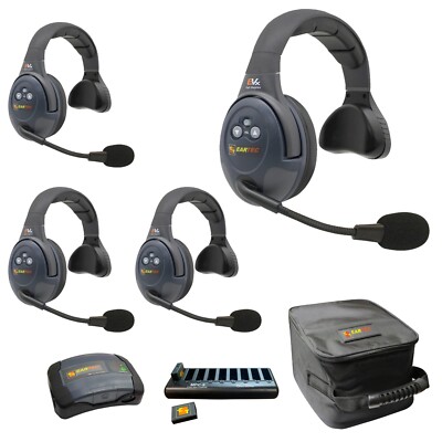 Eartec EVADE EVX-CM Light Industrial Duplex Lot Wireless Single Headset w/ C-Mod
