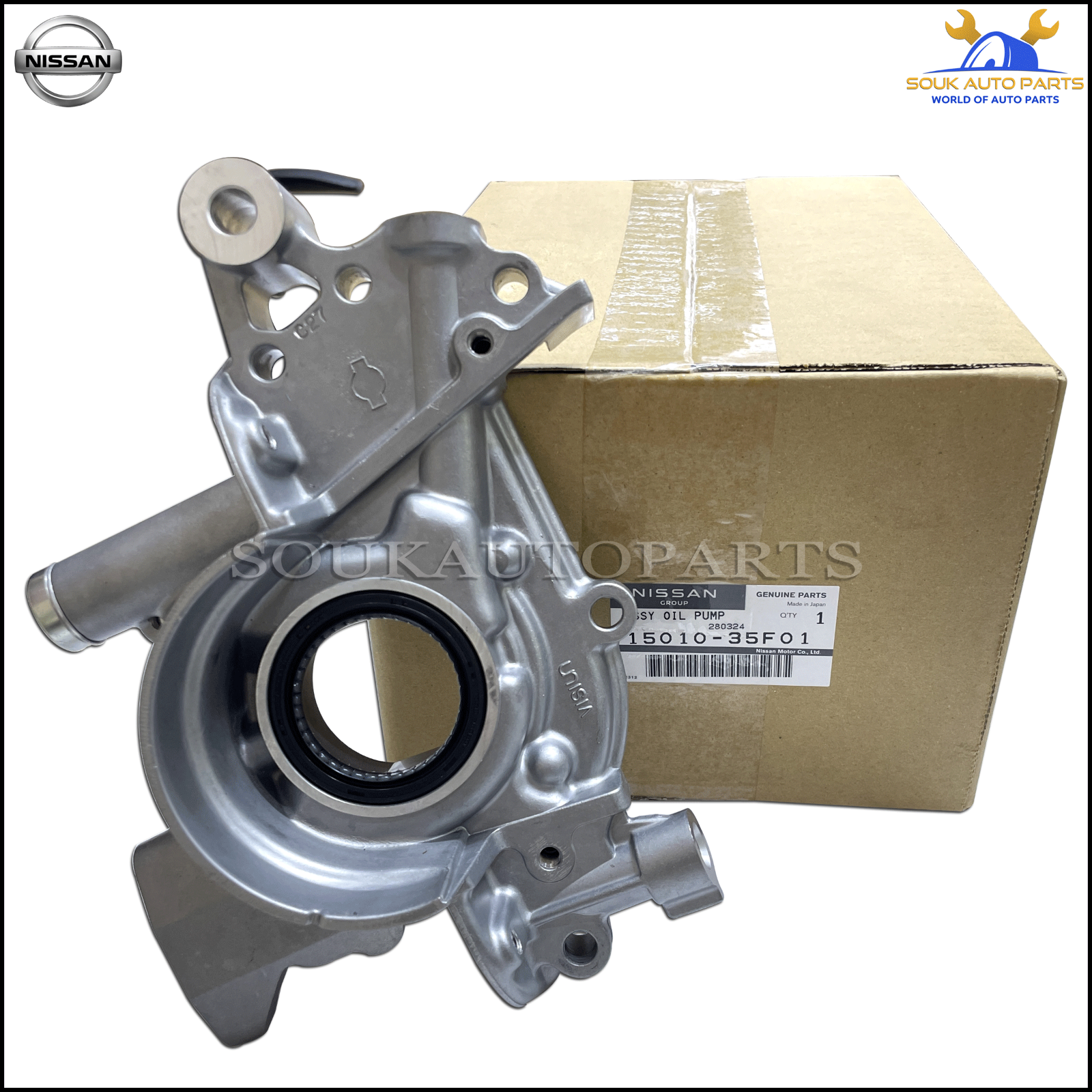 15010-35F01 Genuine Nissan PUMP ASSY-OIL 1501035F01 OEM