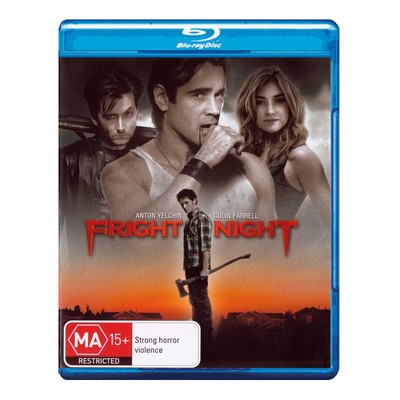FRIGHT NIGHT BLU-RAY Brand NEW Sealed Region B - Colin Farrell, David Tennet