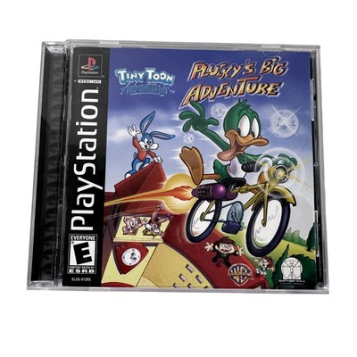 Sony PlayStation PS1 Tiny Toon Adventures PLUCKYS BIG ADVENTURE Video Game 2001