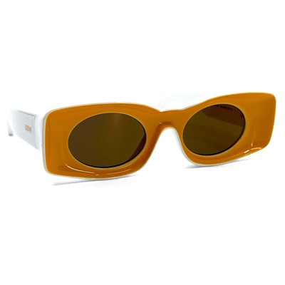 Pre-owned Loewe New,  Sunglasses Lw40033i 39e Authentic In Yellow