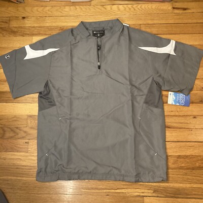 Holloway Men's Medium Polyester Short Sleeve Pullover  (g7)