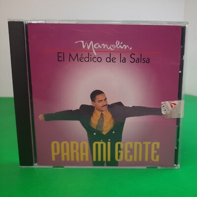 Manolin El Medico De La Salsa Para Mi Gente CD Caribe