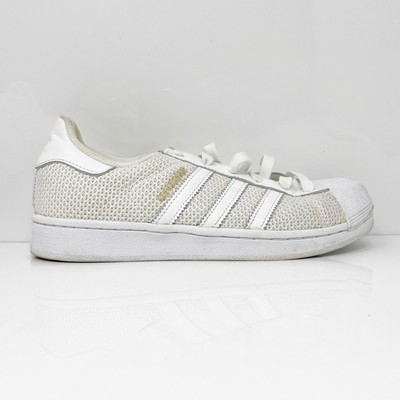 

Adidas Mens Superstar S75962 Белая повседневная обувь Кроссовки Размер 6, Белый, Superstar