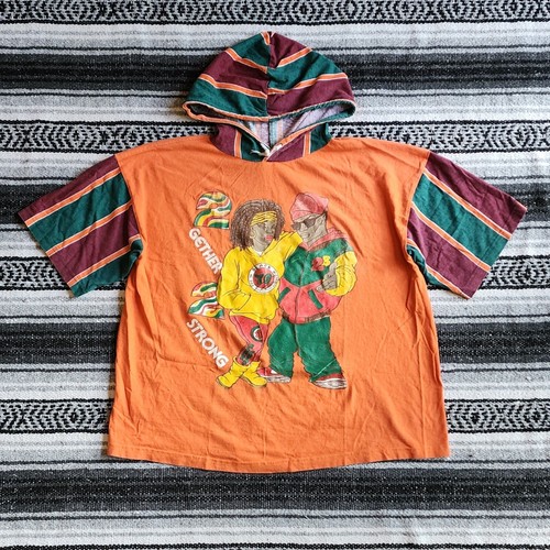 トップス 90s OLDGAP BORDER SWEAT 90's old GAP BORDER HALF ZIP SWEATSHIRT オールドギャップ