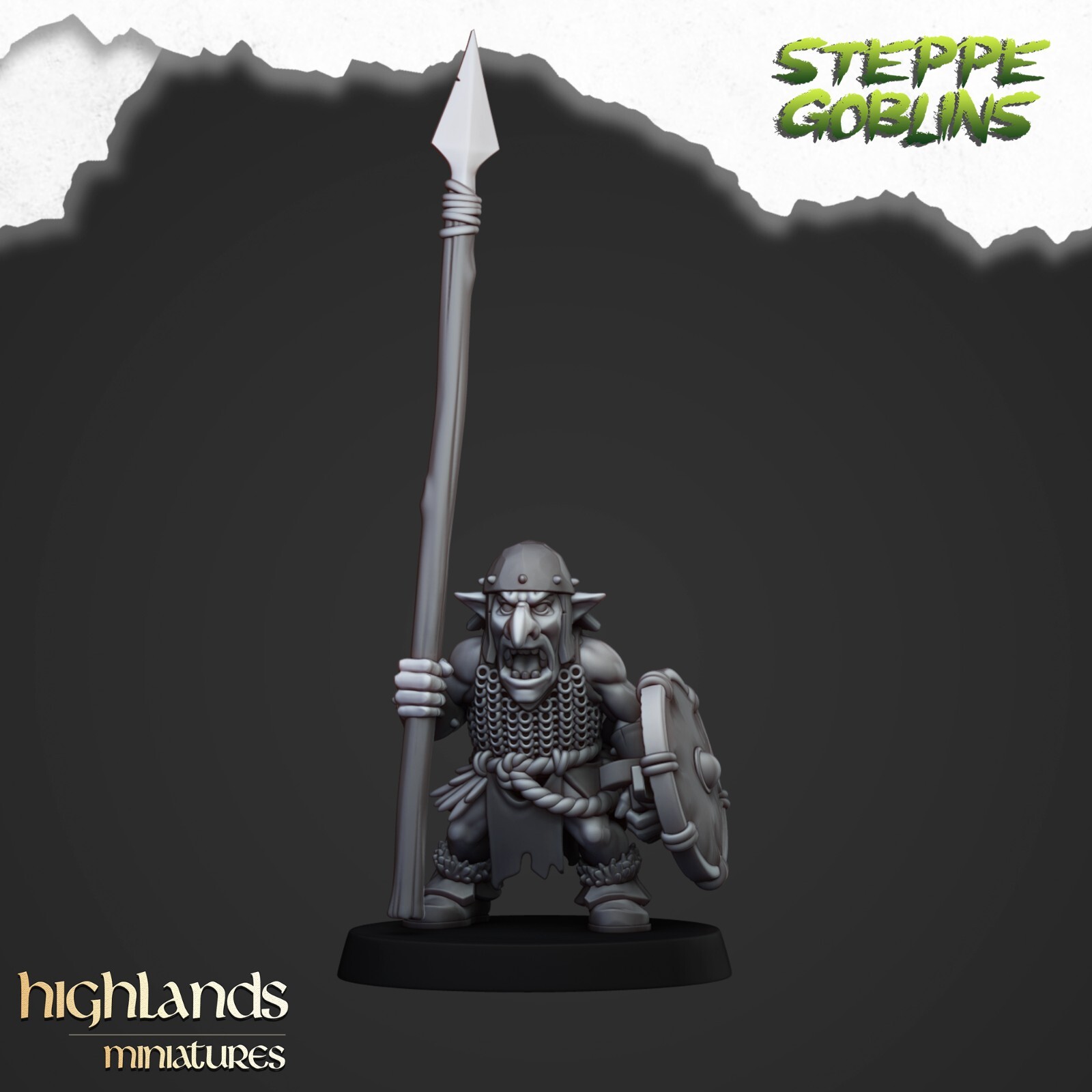 10 Steppe Goblins - Highlands Miniatures 28mm