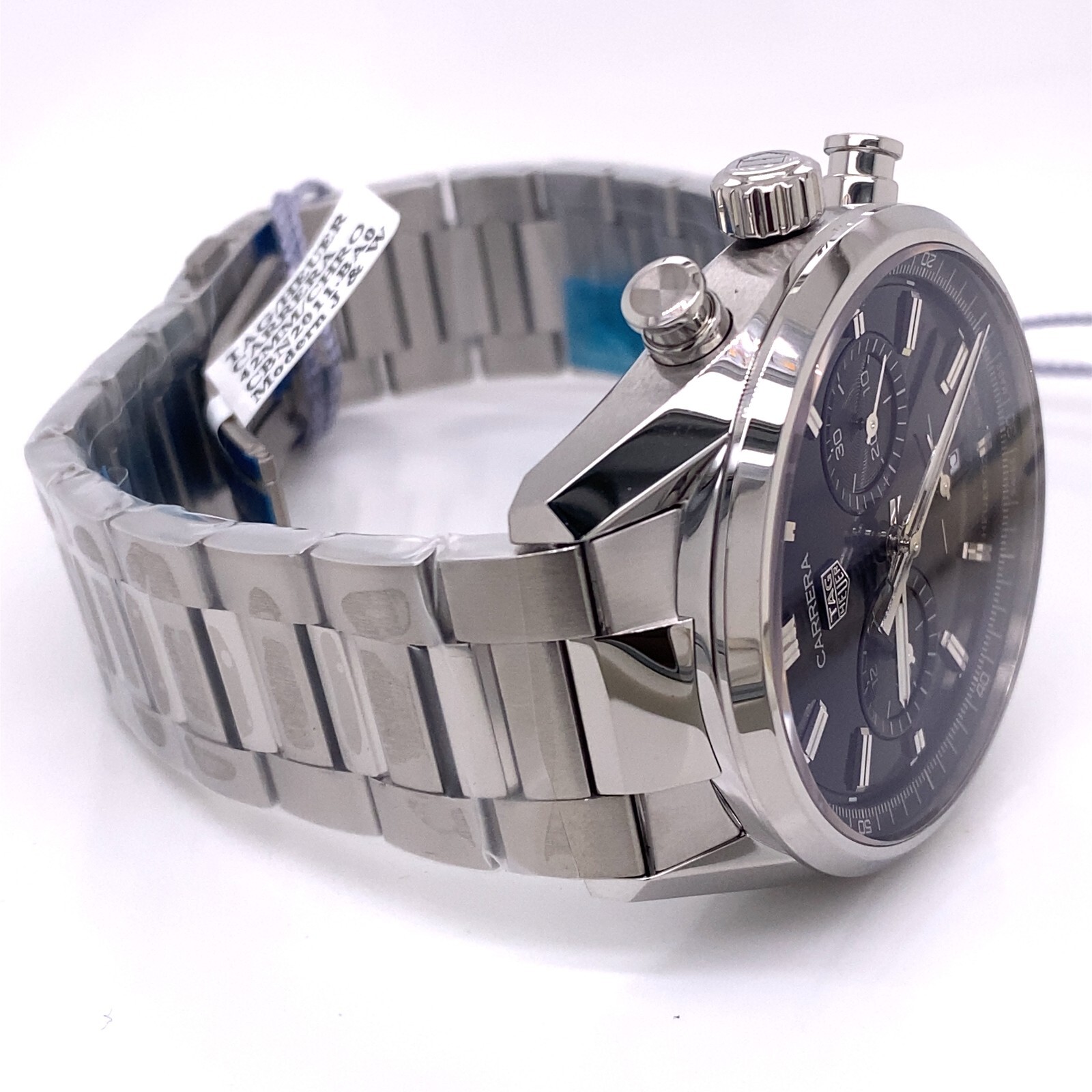 Pre-owned Tag Heuer Carrera Automatic Chronograph 42mm Watch, Cbn2011.ba0642