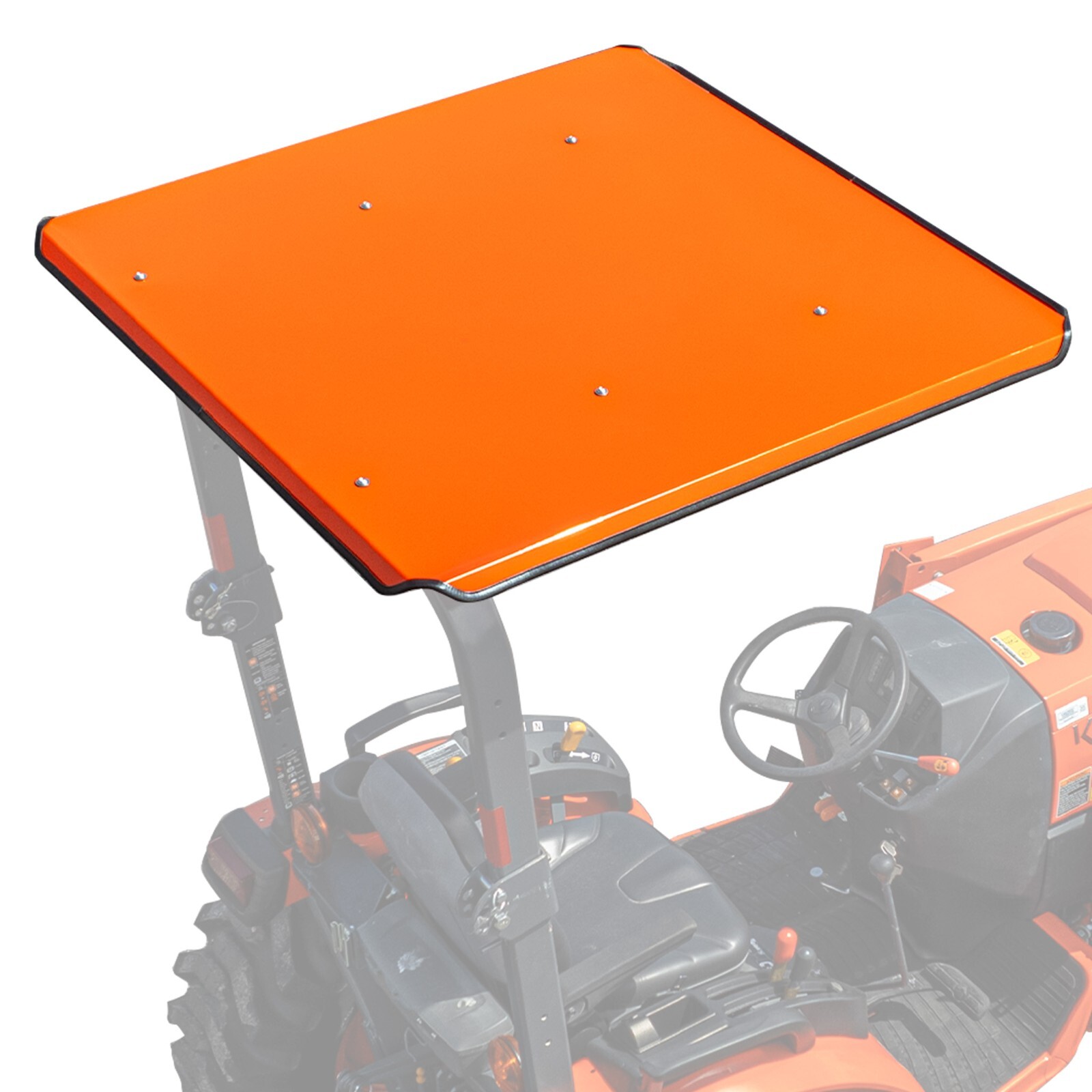 KUBOTA TRACTOR CANOPY-ORANGE | eBay