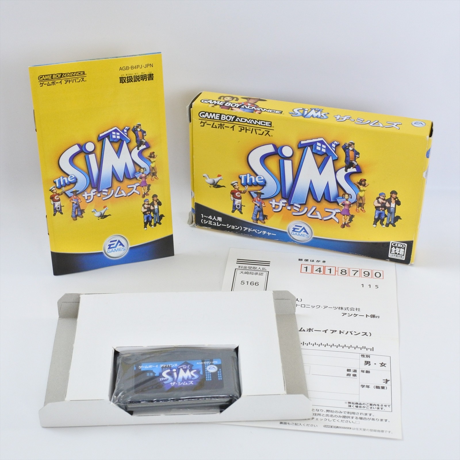 The SiMs ザ・シムズ (Game Boy Advance) 51hQCvXoQGL._UF350,350_QL50_.jpg