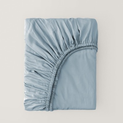 Double Stitch by Bedsure Cotton Tencel Fitted Sheet - Good Housekeeping Award...