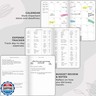 GoGirl Budget Planner – Monthly Financial Planner Organizer Budget Book. Expense Tracker Notebook Journal to Control Money, A5 (Gray)
