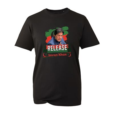 Release Imran Khan T-Shirt, Stand With Imran Khan Pakistani Ex Prime Minister