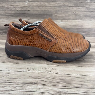 Roper Teju Lizard Laofers Mens 13 Brown Slip On Performance Comfort Casual