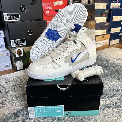 AH9613-141 NiKE SB x SOULLAND ZOOM DUNK HiGH PRO FRi.day Part 02 SAiL GAME ROYAL