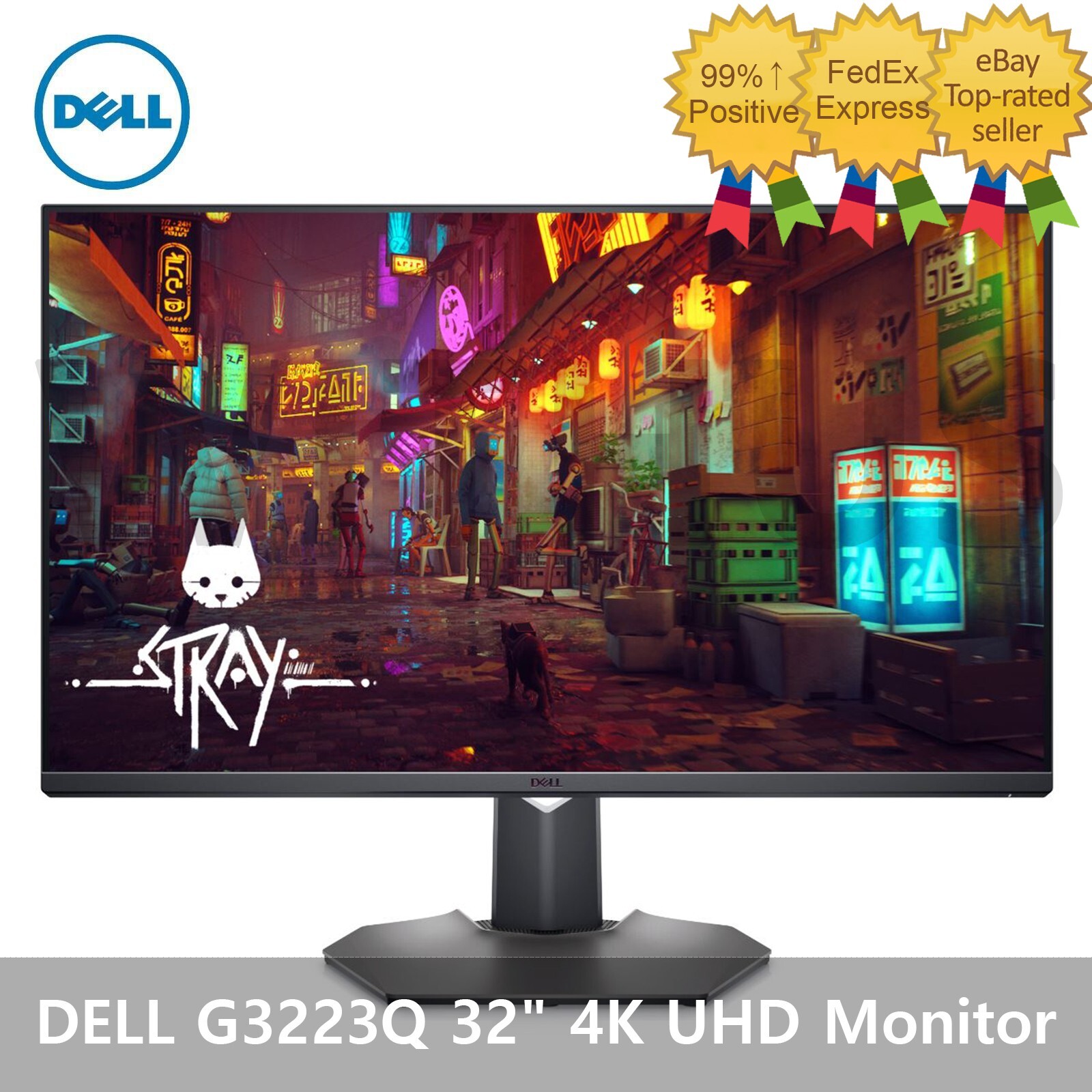 Dell G3223Q 32インチ 4K UHD ゲーミングモニター Amazon.com: Dell G3223Q Gaming Monitor - 32-Inch 4K Ultra