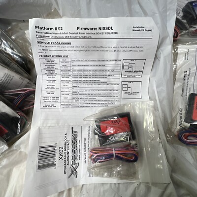 DEI Xpresskit XK02 Select Vehicles: Key Data Override Door Lock Interface