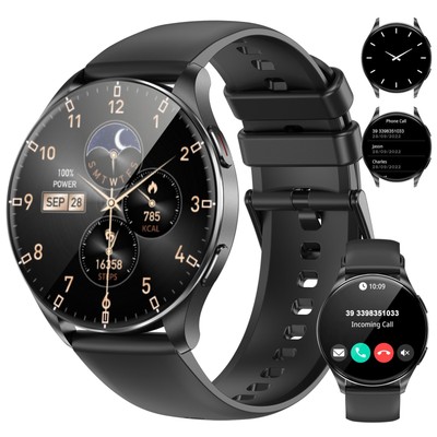 Smart Watch Men Waterproof Smartwatch Bluetooth Call for iPhone Android Samsung