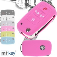 Klapp Schlüssel Hülle Rosa für VW Multivan Shar...